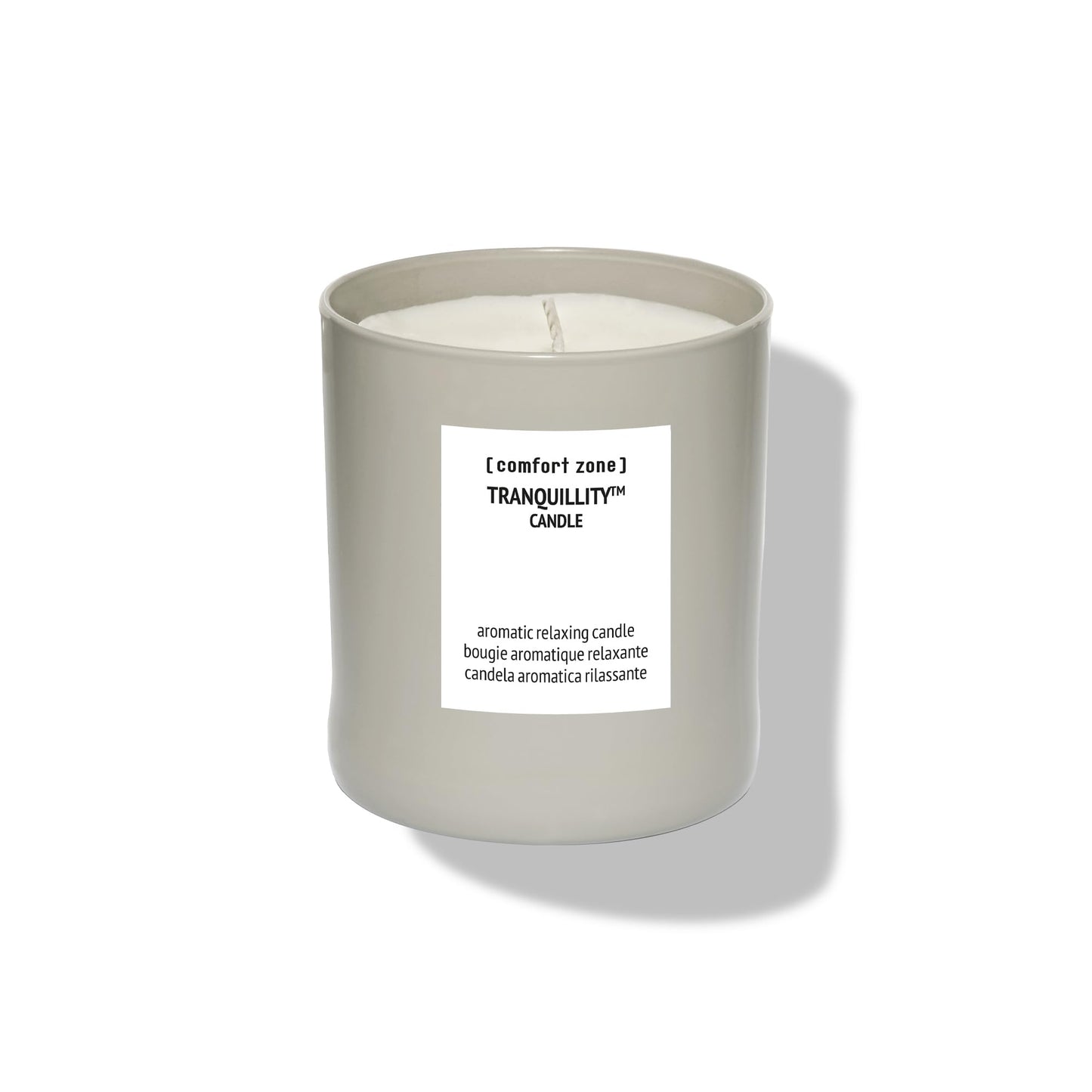 [ comfort zone ] Tranquillity Candle, Aromatic Relaxing Home Fragrance, Relieves Stress, Promotes Wellbeing, Delicate Floral Notes, Sweet Orange, Cedarwood, Rose, Vanilla, Luxury Gift, 9.80 Oz