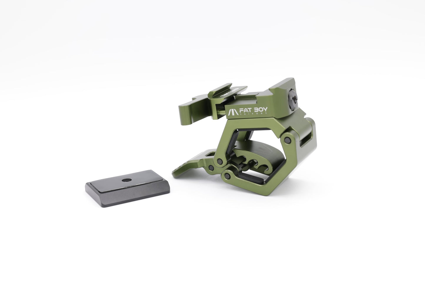 FatBoy Tripods Thick Grip - Tripod Attachment - Compatable with Arca and Picatinny, for Binoculars, Caller Remote, Other Accessories- Includes arca Mount