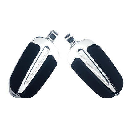 Motorcycle Highway Pegs Passenger Slipstream Footpegs Male Mount Foot Rest Pedal Fit Harley Touring Street Glide Road King Road Electra Glide Sportster Dyna Softail