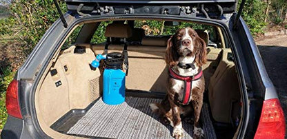 Petacarium Insulated Portable Shower (8 Litre, Pink) for Dogs, Camping, Paddleboarding, Muddy Walks