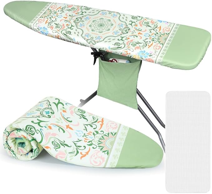 FIOBEE Ironing Board Cover and Pad Extra Thick Iron Board Pad