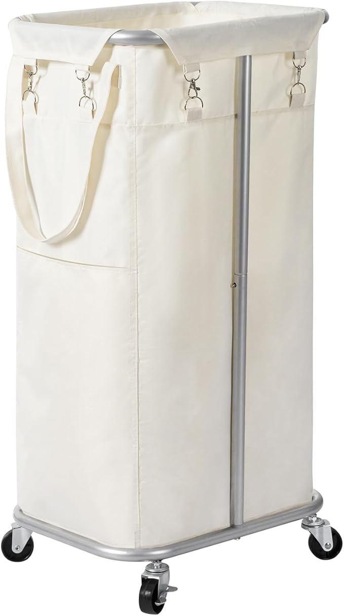 WOWLIVE 100L Rolling Laundry Hamper