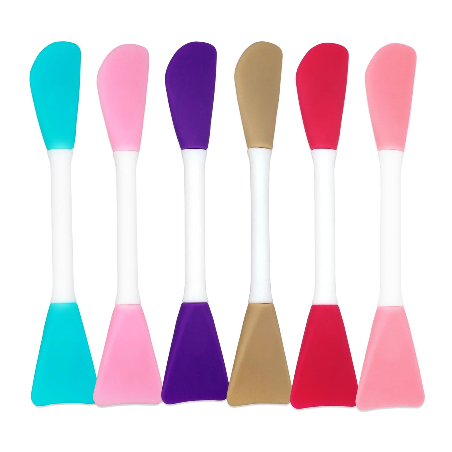 5PCS Silicone Scrubber Set, Lip & Face Cleansing Brush and 2PCS Exfoliating Face Brush for Men & Women
