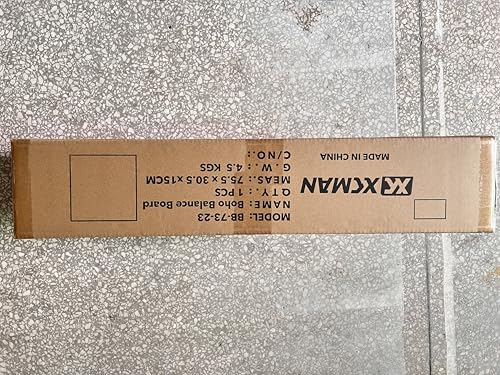 XCMAN Surf Balance Board Trainer with Roller Wooden Exercise Balancing Stability Trainer - Non Slip Surface for Adults |Balance Board Surfing,Snowboarding,Skateboarding,Hockey,Yoga