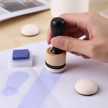 BAOFALI Mini Ink Blending Tool,with Foams Replacement Refill Foam Tool for Foams Scrapbooking Painting Drawing Art Supplies Handle Ink Tools Embossing Stencils