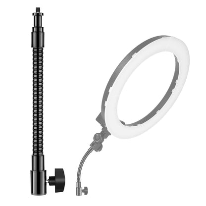 Neewer® 10"/25cm Metal Flexible Tube Arm for LED Video Lights, Ring Flash Light and Other Photography Accessories with 1/4" Screw Thread