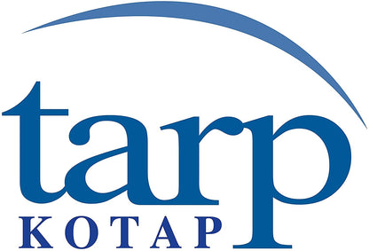 Kotap 25 x 40 Ft. Heavy-Duty Protection/Coverage Tarp, Superior Weave for Greater Longevity 8-mil, Multi-Use, Waterproof, White, 1-Pack (TRW-2540)
