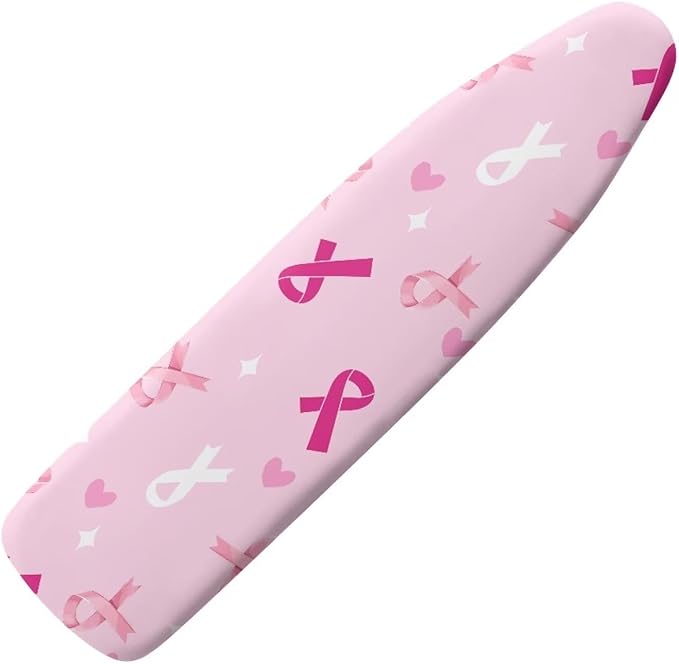 Pink Ribbon Ironing Board Cover