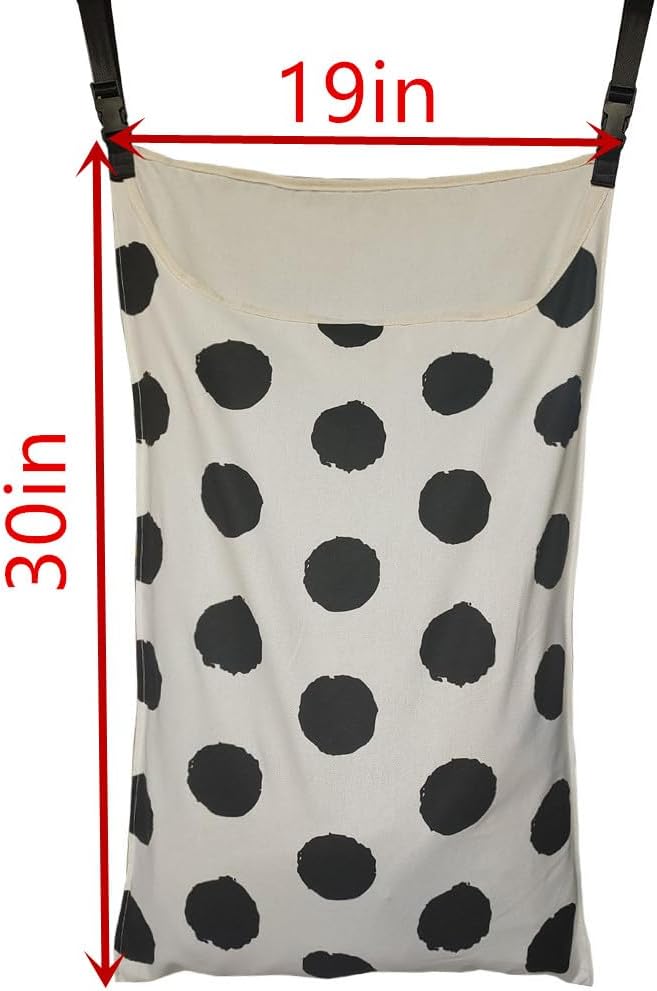 Adjustable Space Saving Door Hanging Laundry Hamper Bag Dorm Laundry Bag