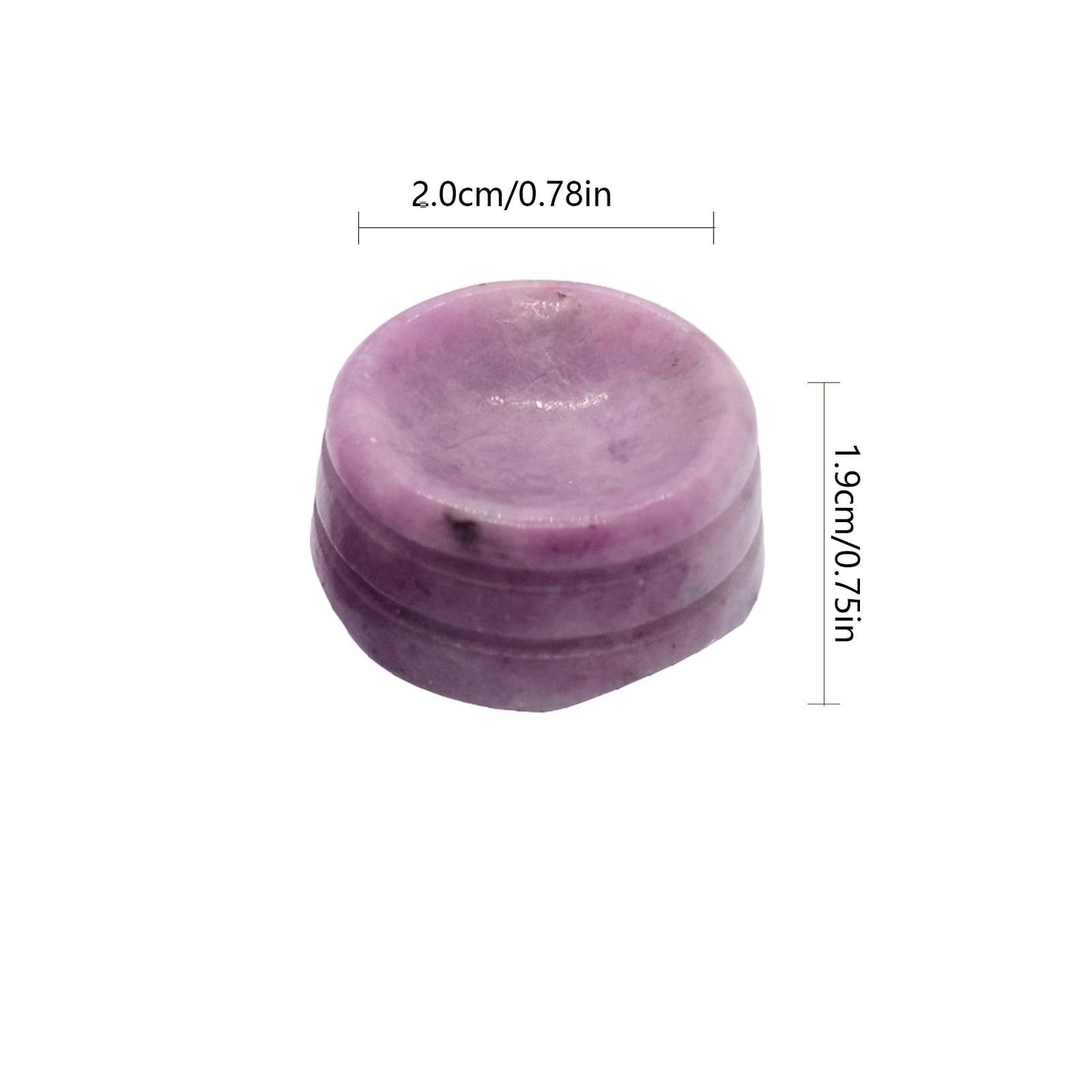 ZHU YU CHUN 6PCS Small And Exquisite Mini Crystal Base Gemstone Sphere Stands Egg Base Display Display Pedestals Sphere Holders Gemstone Spheres for Crystal Ball (6 colour)
