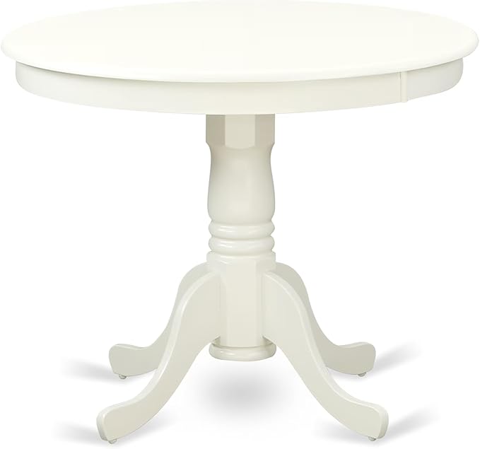 East West Furniture ANVA5-LWH-W 5 Piece Kitchen Table Set