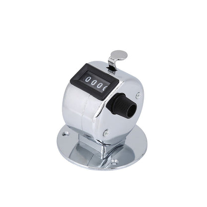 Bnineteenteam 2pcs Hand Tally Counters, 4 Digit Mechanical Palm Counter Handheld Number Click Counter Tally Clicker Counter for Sports Games Golf Judgment, Timing, Step -by -Step Appliances