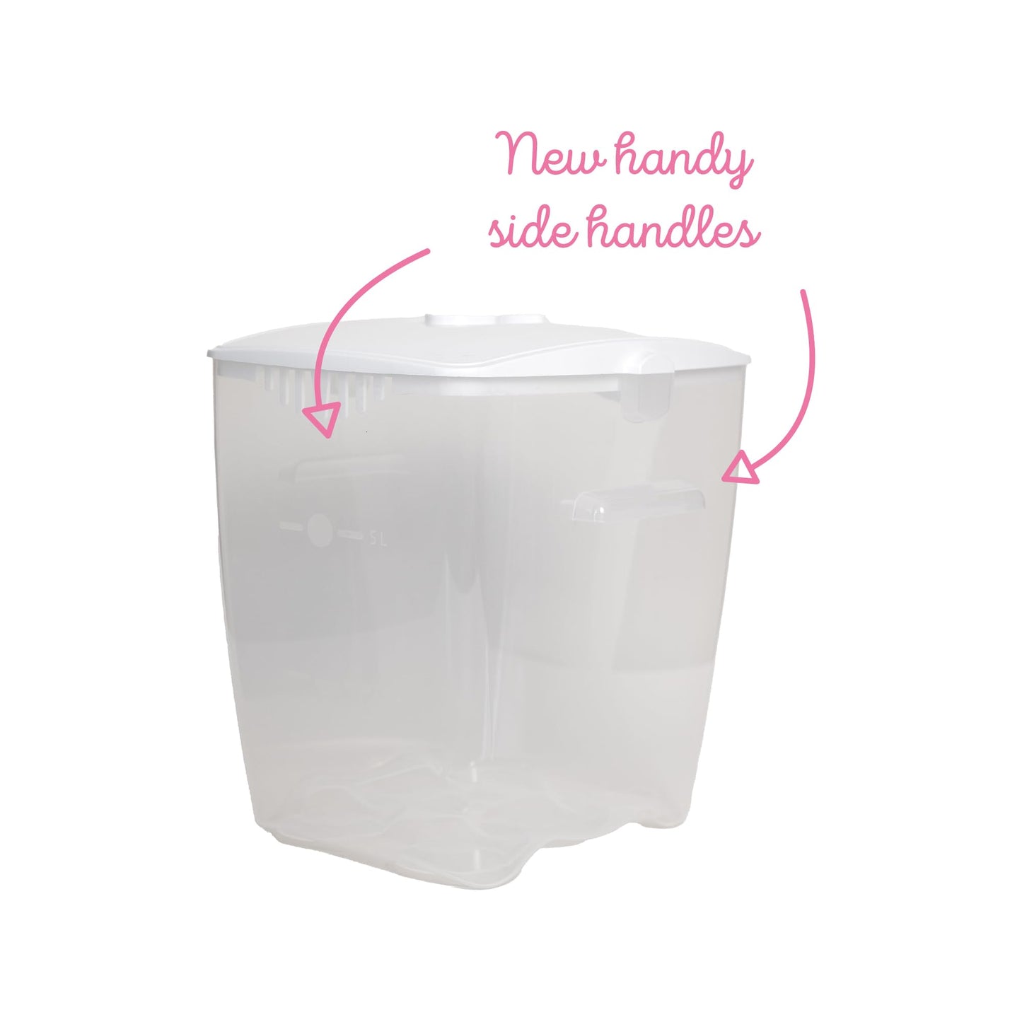 Milton Cold Water Steriliser (White), Packaging may vary