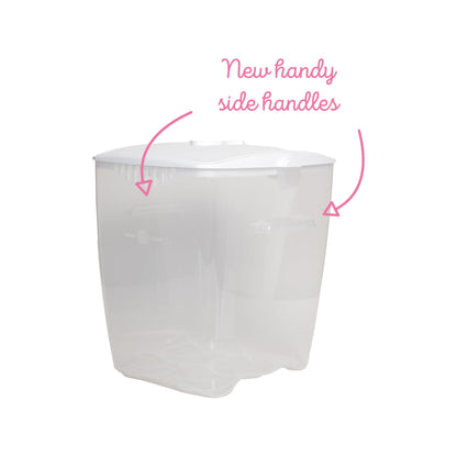 Milton Cold Water Steriliser (White), Packaging may vary