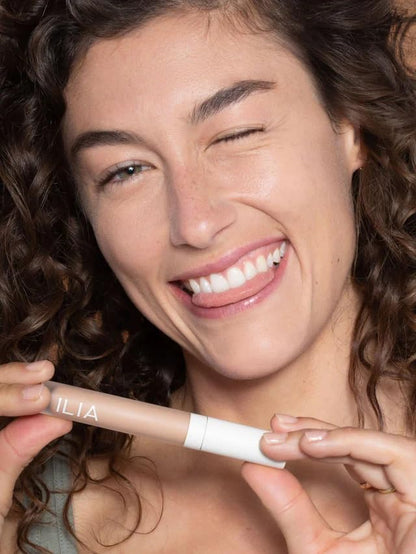 ILIA - True Skin Serum Concealer | Non-Comedogenic, Cruelty-Free, Vegan, Safe For Sensitive Skin, Reduces Appearance of Dark Circles + Blemishes (Arrowroot SC.5, 0.16 oz | 5 ml)