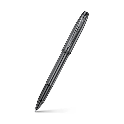 Sheaffer 100 Rollerball Pen | E9375 Ionic Shiny Grey Gunmetal with PVD Trims | Premium Rollerball Pen