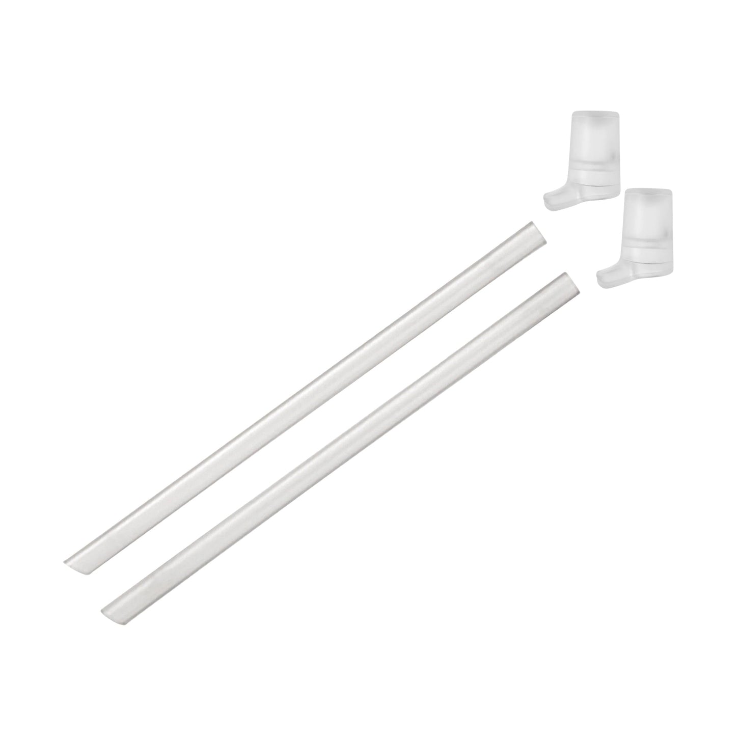 Camelbak Eddy+ Bite Valves And Straw, Clear Bottle - 001 Black/Grey, N