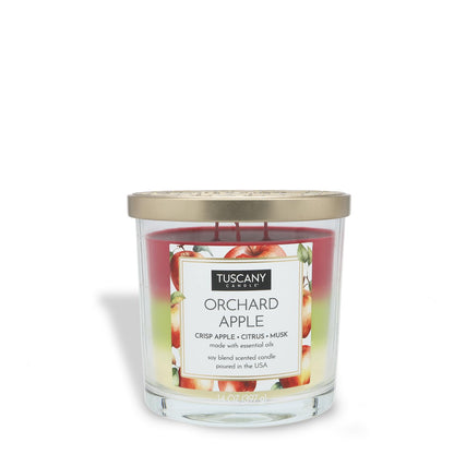 Tuscany Candle Orchard Apple Scented Candle, 14 oz