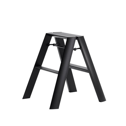Hasegawa Ladders Lucano Step Stool, 2, Black