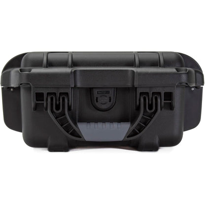 NANUK 905 Pro Waterproof Hard Case with 2-Pocket Lid Organizer and Padded Divider, Black