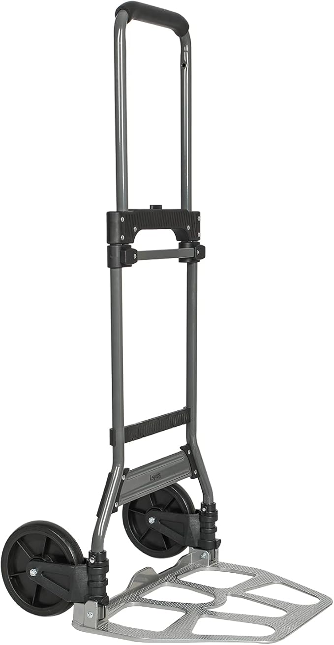 Leeyoung Folding Hand Truck and Dolly, 264 Lb Capacity Heavy-Duty Luggage