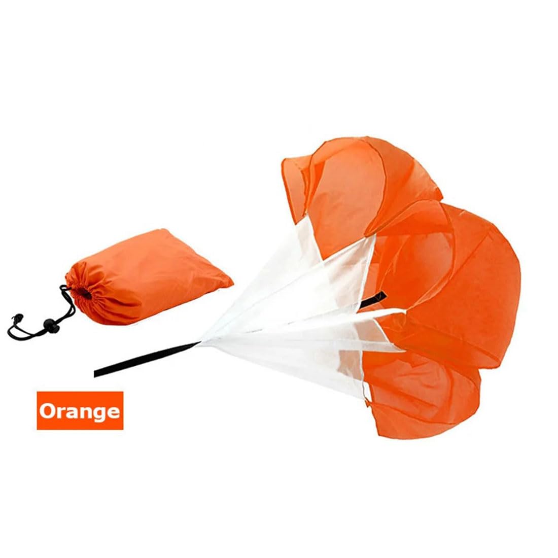 EastyGold Running Speed Chute Resistance Parachute 56 inch Powerchute Umbrella Training Sprint Power Soccer Trainer for Runner, Football, Soccer Drilling