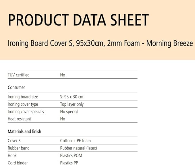 Ironing Board Cover S