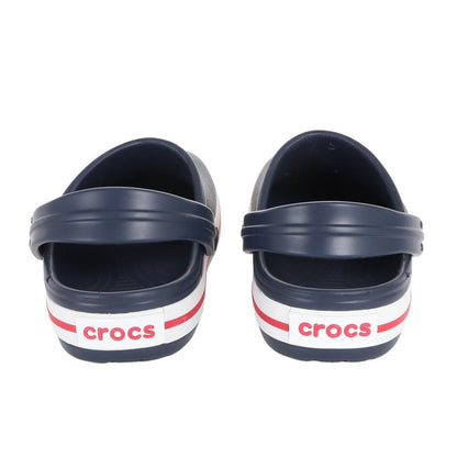 Crocs Unisex Kids Crocband K Clogs, Navy Red, 6 UK