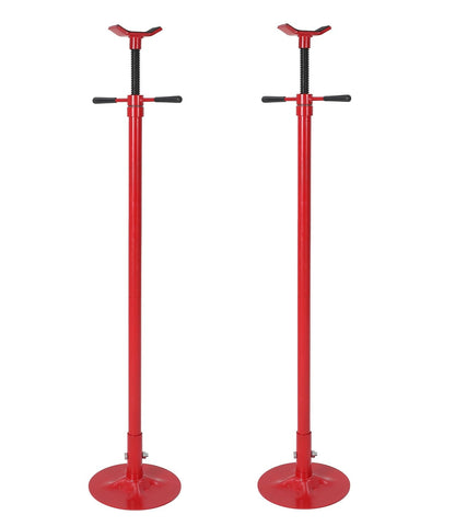 ExploreHorizon 2PACK Underhoist Support Stand, 3/4 Ton Jack Stand, Under Hoist Stand for Vehicle Lifting & Support, 1655Lbs Capacity, Lifting from 38.4 to 75.4Inch,