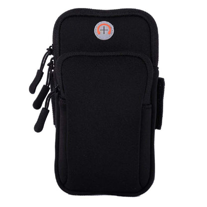MOVOYEE Phone Holder for Running Armband iPhone 17 16 16e 15 14 13 12 11 Pro Max XS XR Plus Mini Galaxy Ultra S26 S25 S24 S23 S22 S21 Note 20 10 Pouch Bag, Arm Band Sleeve Fit Sport Gym Hiking Black