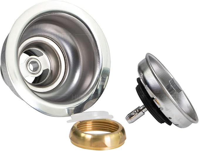 Highcraft 9754 Kitchen Sink Stainless Steel Drain Assembly