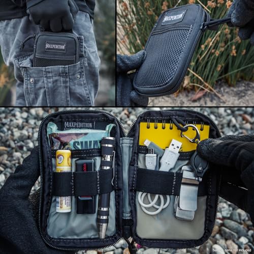 Maxpedition Hard-Use Gear 9006209-SSI Maxpedition Micro Pocket Organizer Black - multi, N/A