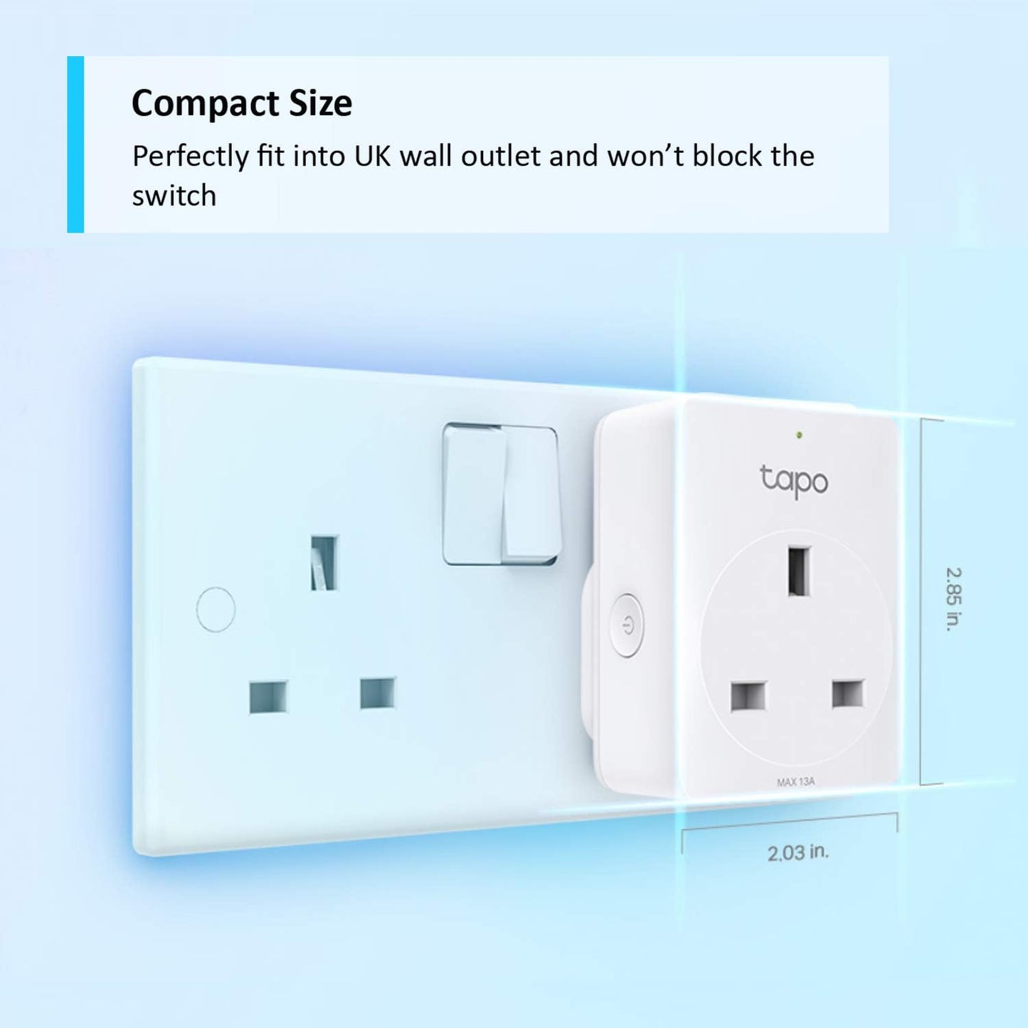 Tapo P100 (4-Pack) Smart Plug, Wi-Fi Plug, App Remote Control, Alexa Plug, Voice Control with Alexa & Google, Away Mode, Scheduling & Timer, Device Sharing, Easy Set Up, Multiple Safety Guarantees