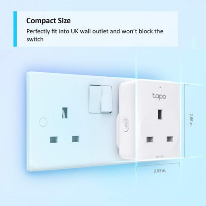 Tapo P100 (4-Pack) Smart Plug, Wi-Fi Plug, App Remote Control, Alexa Plug, Voice Control with Alexa & Google, Away Mode, Scheduling & Timer, Device Sharing, Easy Set Up, Multiple Safety Guarantees