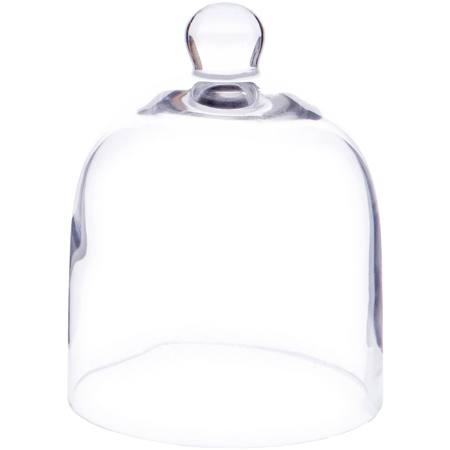 Plymor 5" x 6" Bell Jar Glass Display Dome Cloche (Interior Size 4.75" x 4.5")