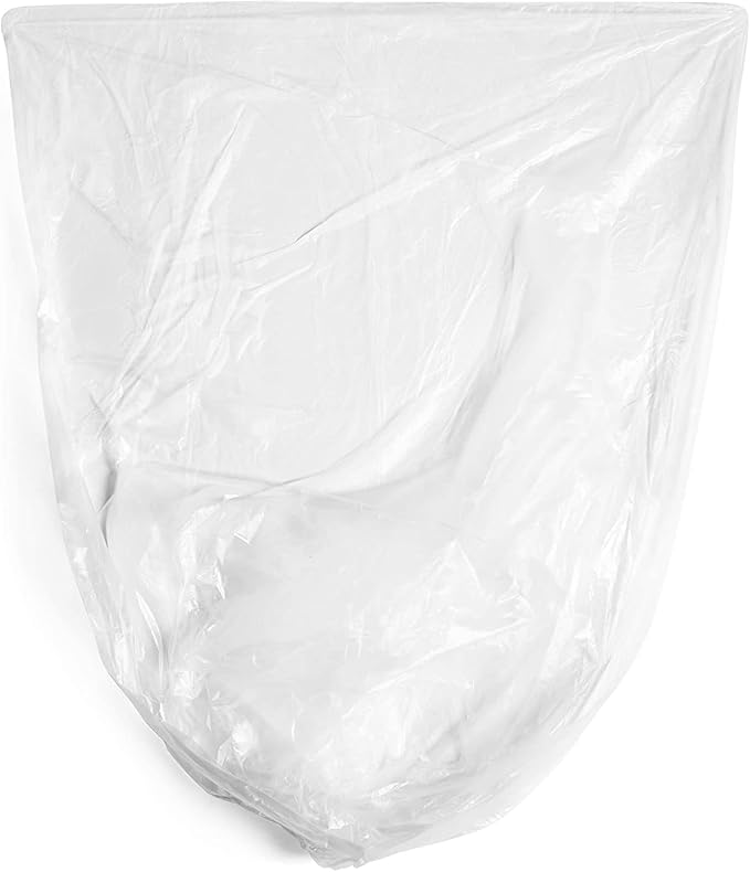 Aluf Plastics High Density Trash Bags, 12-16 Gallon, 16 Micron,