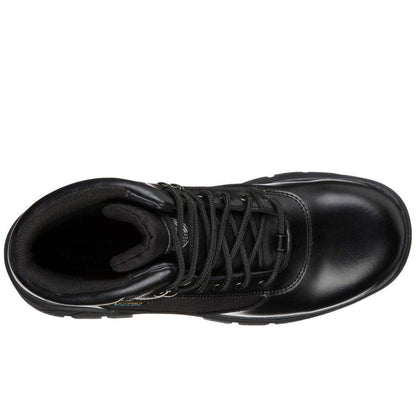 Skechers Men's Wascana Benen Boots, Black Leather W/Textile, 7 UK