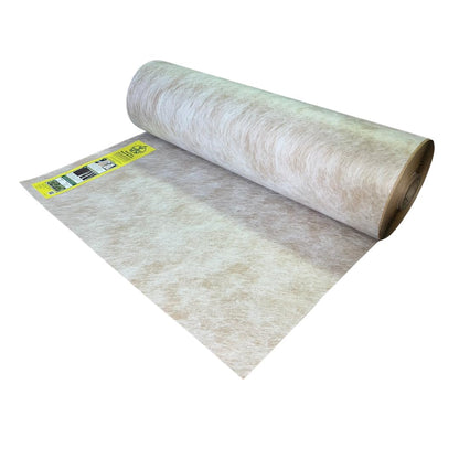 RootThru Max Weed Barrier, 34 in x100 ft, Natural, Eco-Friendly, Heavy-Duty, Durable, Landscape Fabric, Garden Ground Cover, Paper Mulch, Gardening Weed Mat, Geotextile Fabric, Weed Blocker