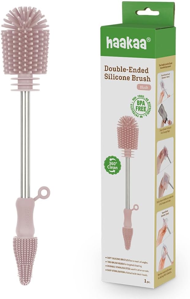 Haakaa Silicone Cleaning Brush Kit – Household Cleaning Brushes