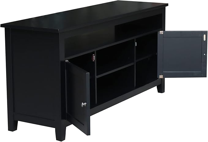IC INTERNATIONAL CONCEPTS Solid Wood Entertainment/TV Stand