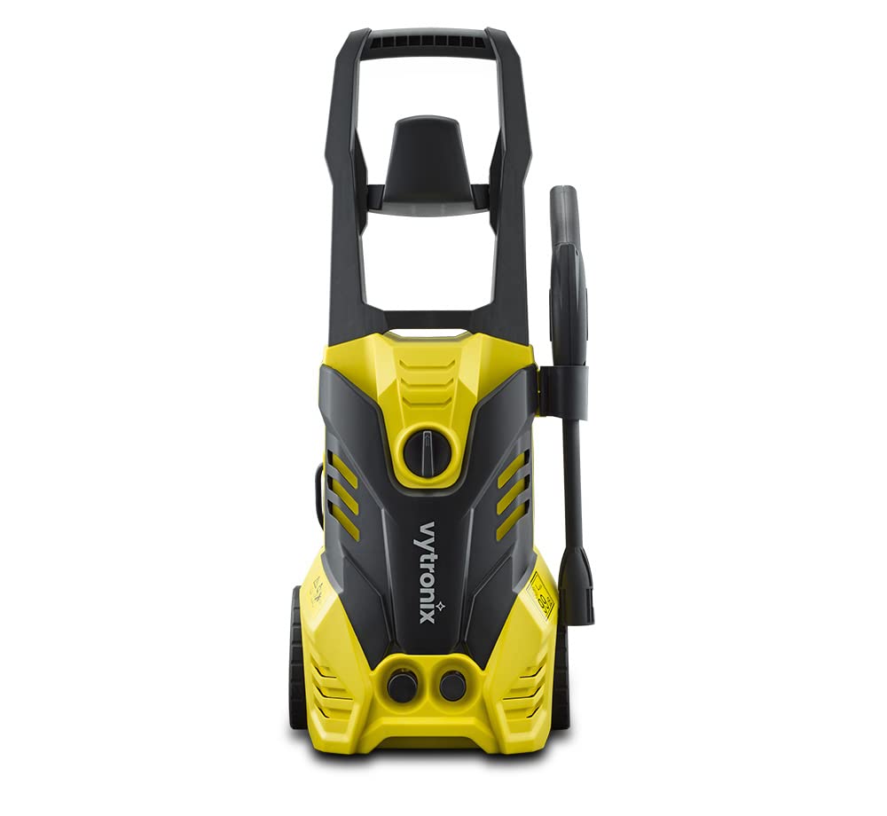 Vytronix JETW1800 Powerful Electric Pressure Washer 1800W | 135 Bar | Jet Wash Kit | High-Performance Power Cleaner for Car, Home, Patio and Garden Furniture Yellow