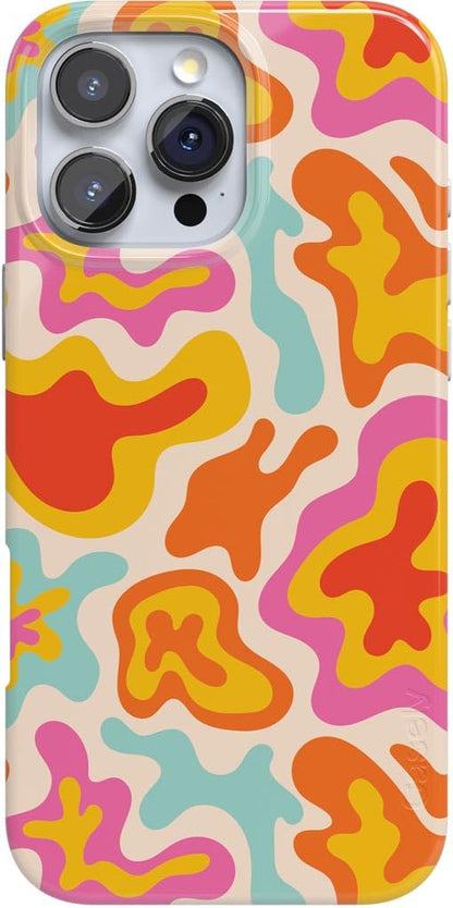 Casely iPhone 16 Pro Case | Be Mine | Tiny Hearts | Compatible with MagSafe | Classic Ultra Slim Design