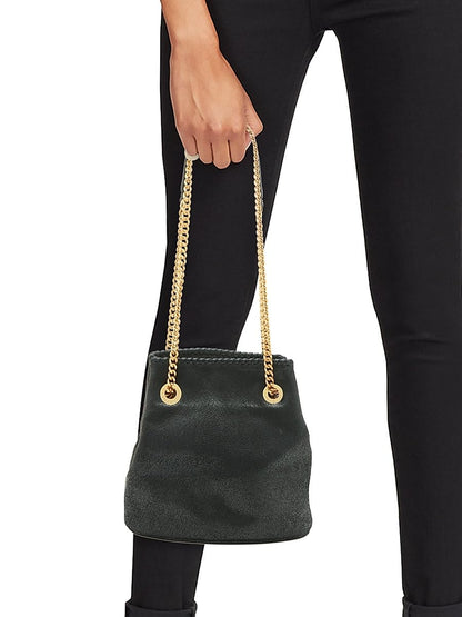 Stella McCartney, Falabella Bucket Bag, Black