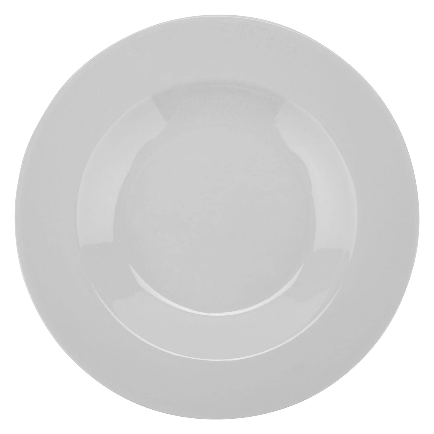 G.E.T. B-1611-DW Diamond White Collection, White 16 oz. Melamine Bowls (Pack of 12),