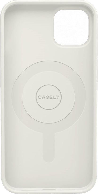 Casely iPhone 13 Case | Fit Check | Neutral Checkerboard | Compatible with MagSafe | Classic Ultra Slim Design