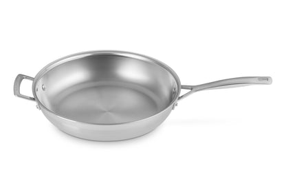Le Creuset Stainless Steel Classic 3-Ply Fry Pan, 12"