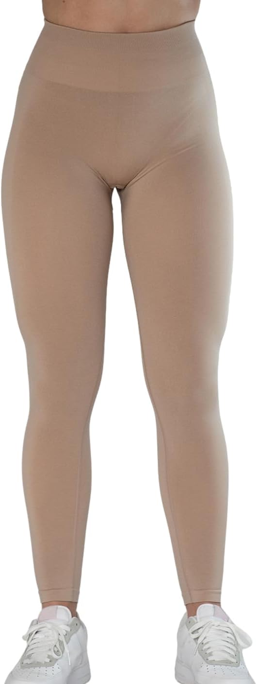 AUROLA Workout Leggings for Women Seamless Scrunch Tights Tummy Control Gym Fitness Girl Sport Active Yoga Pants