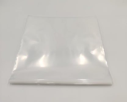 12" inch Vinyl Record 450 Gauge Polythene Sleeves Premium Quality Pack of 50