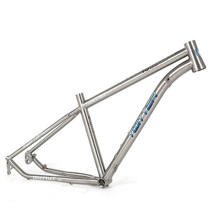 HIMALO Bike Frame 27.5/29er Mountain Bike Frame 15.5''/17''/19'' Lightweight Titanium Alloy Rigid Frame Disc Brake Thru Axle 12x142mm XC AM(29 * 19'')