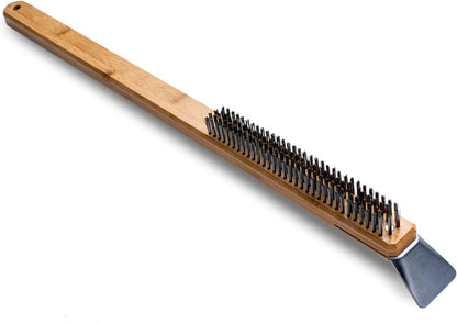 Ooni Wire Brush – BBQ and Pizza Stone Cleaner, Outdoor Cooking Tool, Grill Utensils
